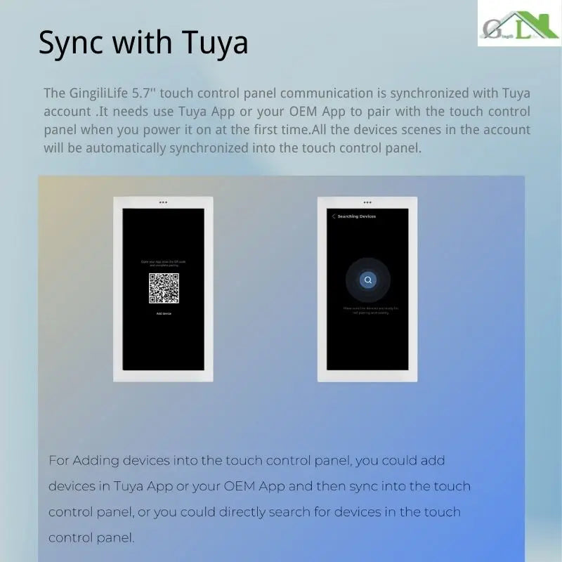 Painel de casa inteligente com ecrã táctil de 5,7 polegadas, controlo Android, interruptor inteligente, interruptor de comutação, sistema de terceiros para domótica.