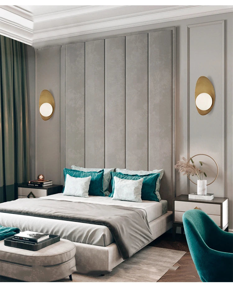 Nouvel Modern Oval LED Wall Sconce