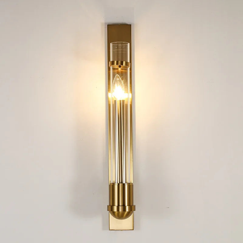 Postmodern Luxury Glass Wall Lamp