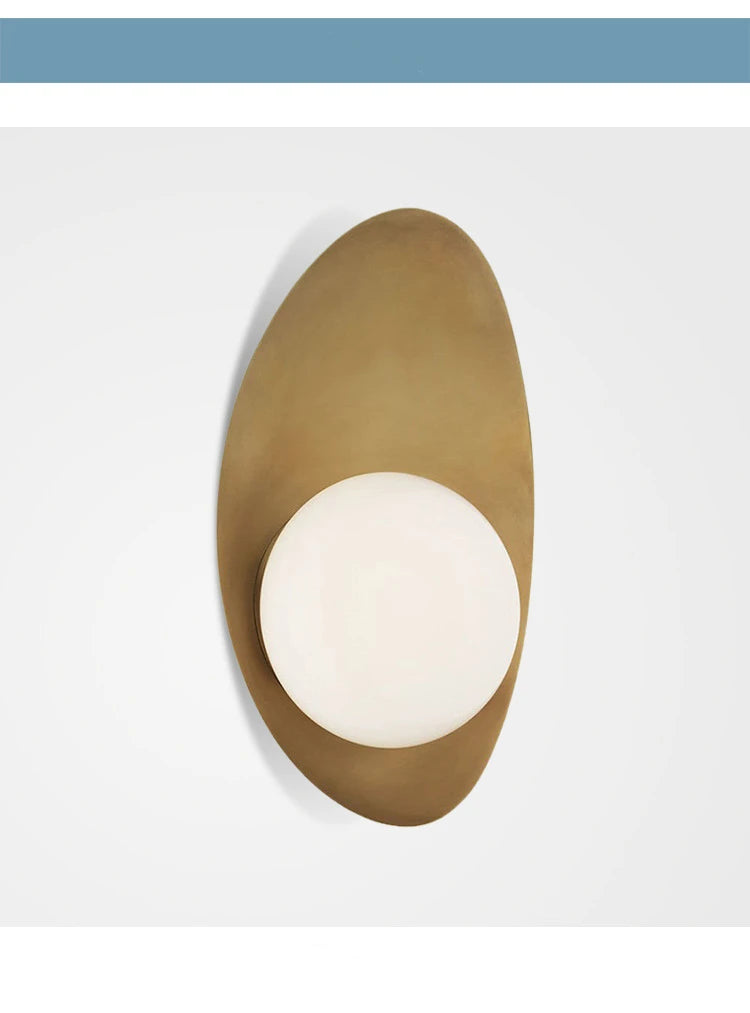 Nouvel Modern Oval LED Wall Sconce