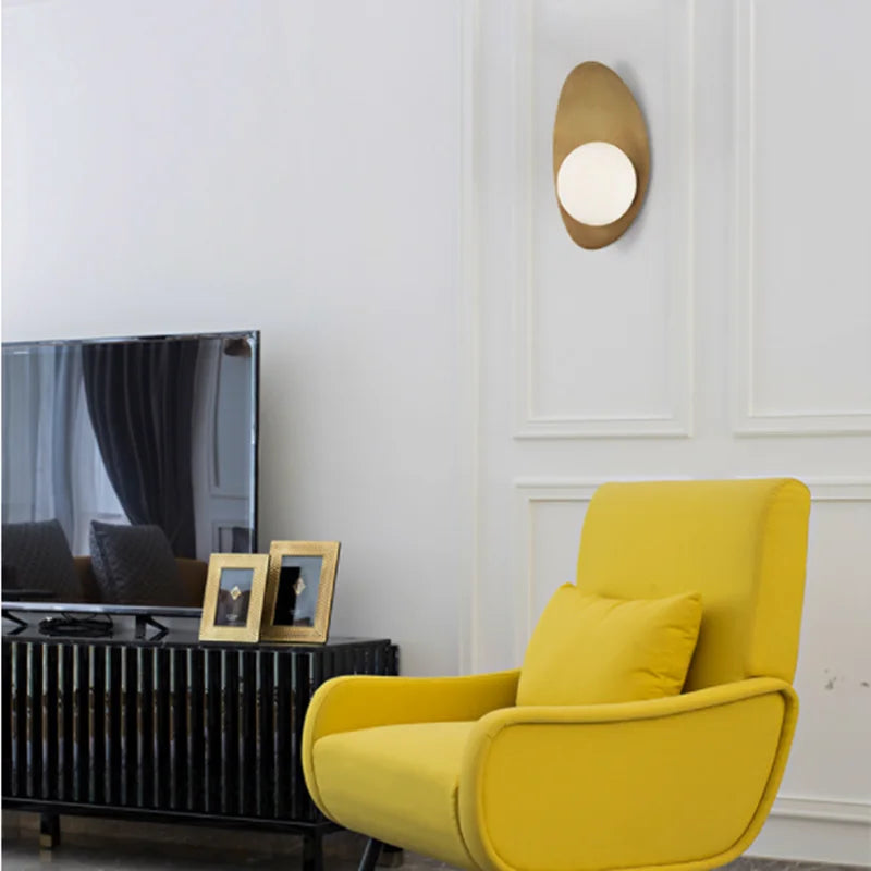 Nouvel Modern Oval LED Wall Sconce