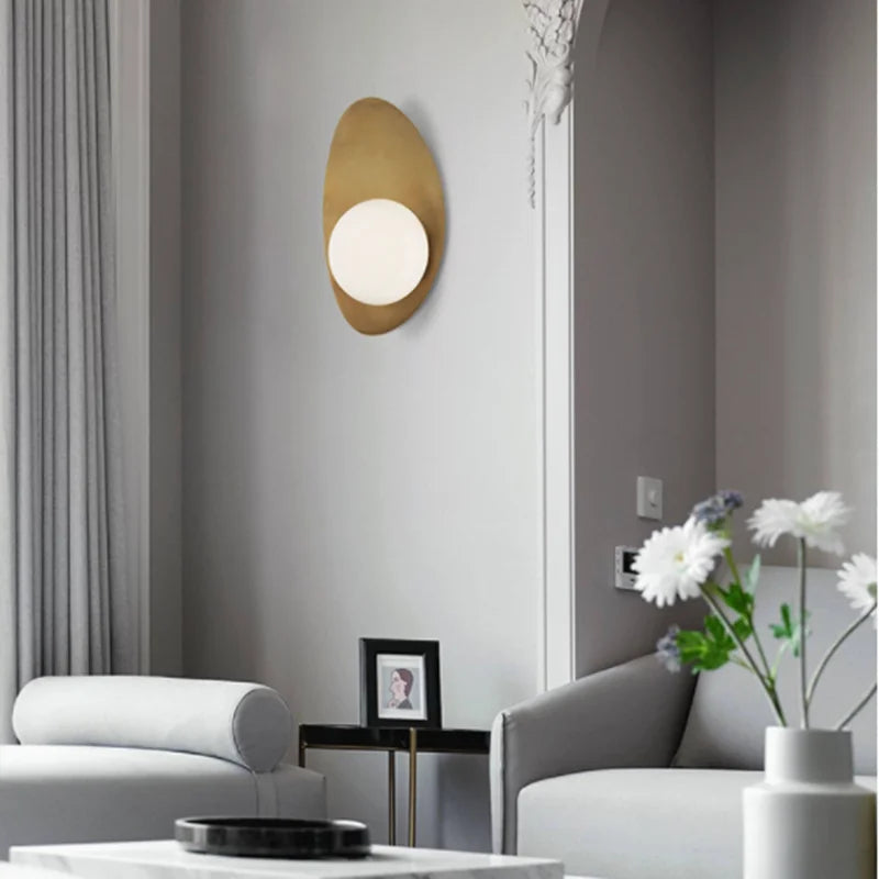 Nouvel Modern Oval LED Wall Sconce