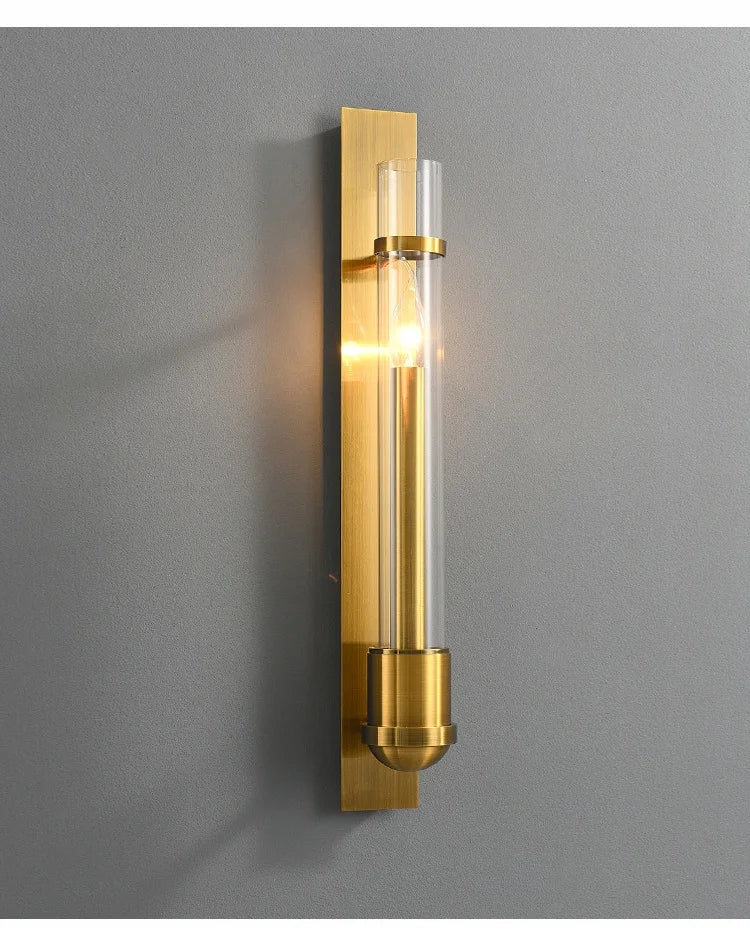 Postmodern Luxury Glass Wall Lamp