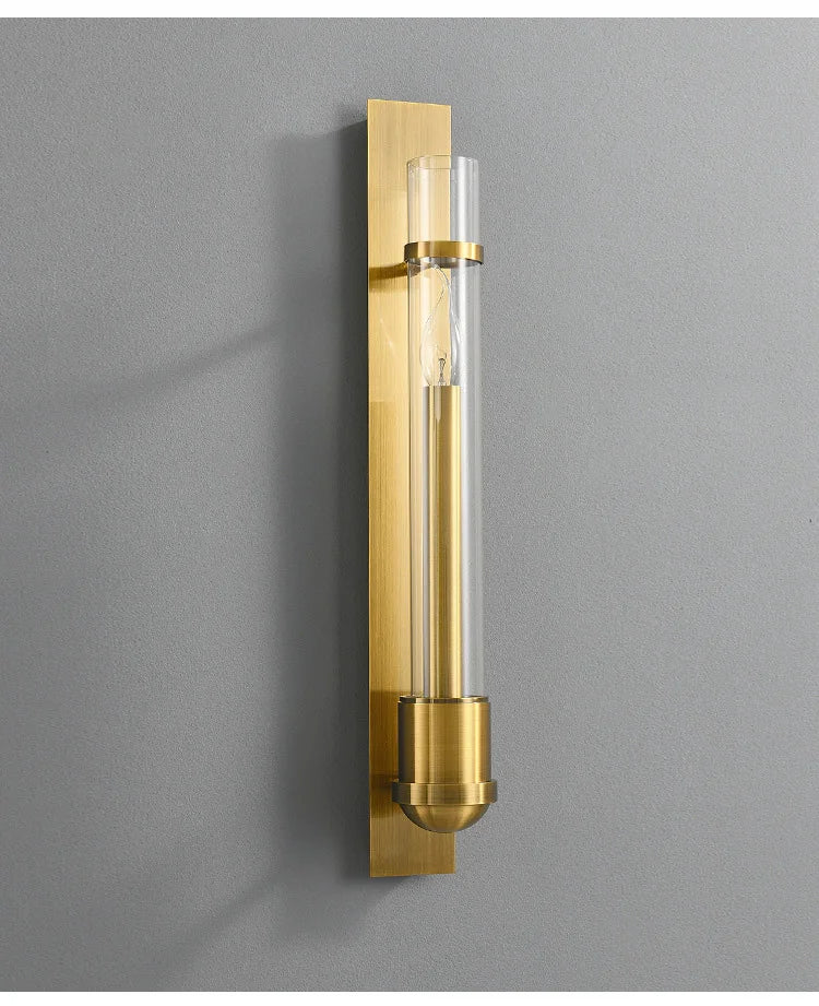 Postmodern Luxury Glass Wall Lamp