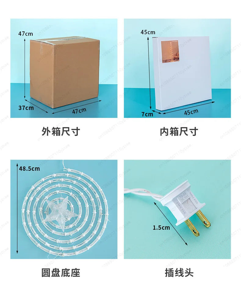 Easy-Storage Multi-Height Christmas Tree