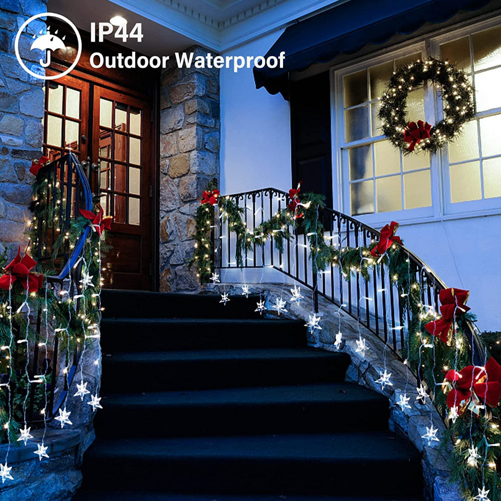 20m Outdoor Waterproof Icicle LED Garland