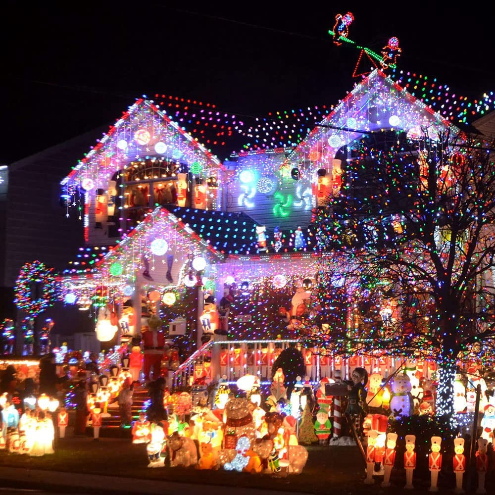 20m Outdoor Waterproof Icicle LED Garland