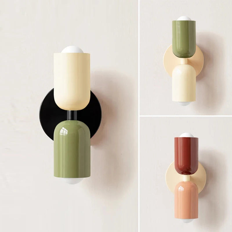 Nordic Colorful Minimalist Wall Lamp
