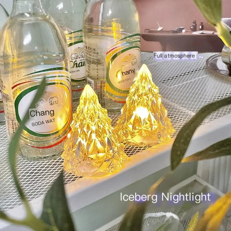 Cute Battery-Powered Christmas Lamp