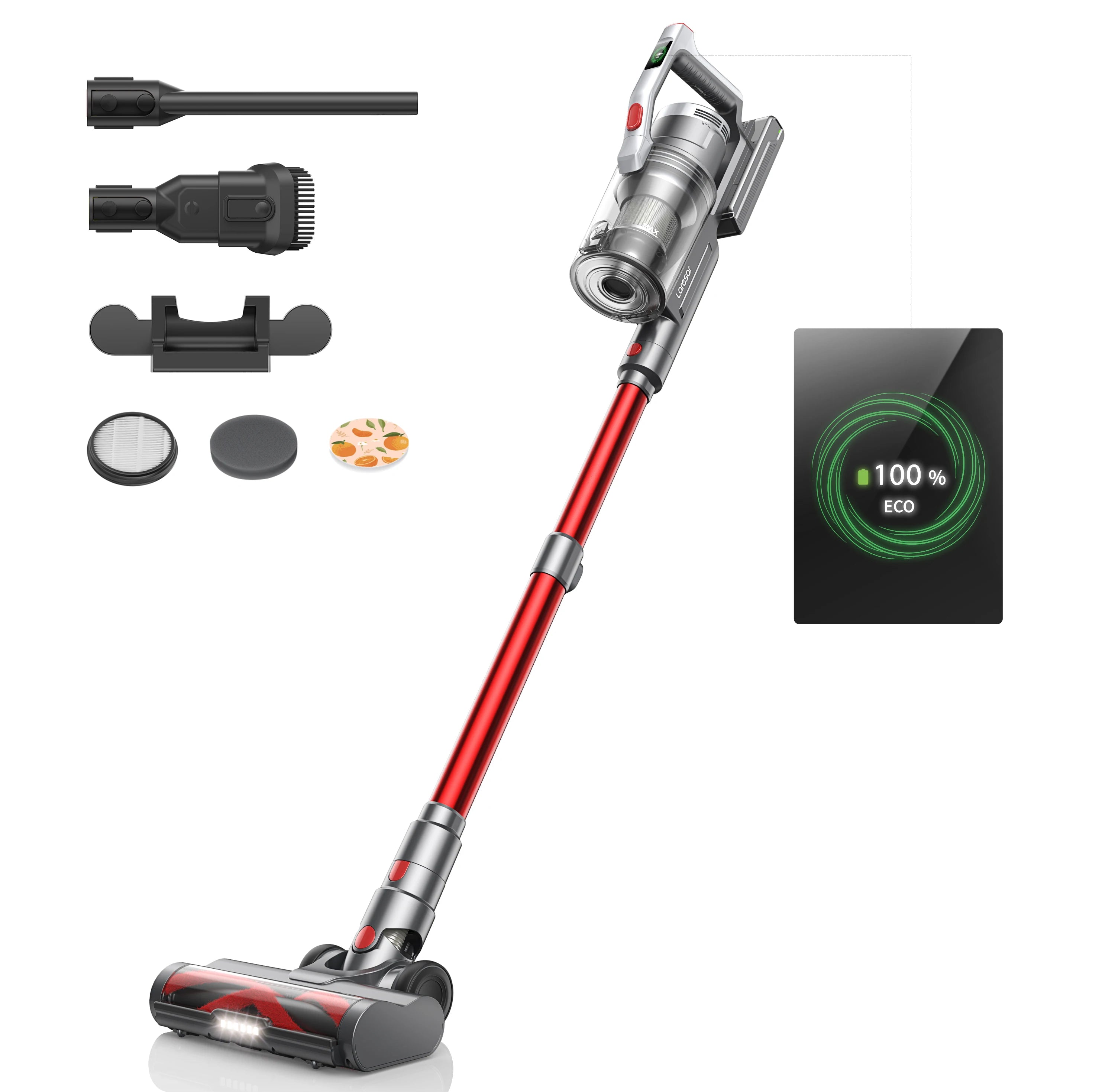 500W Cordless Vacuum Cleaner (38,000PA)