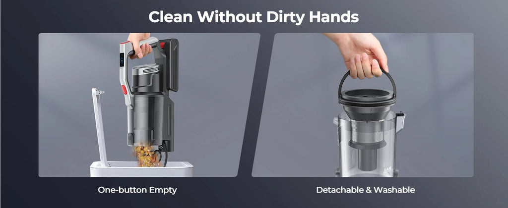 Aspirador sem fios de 500 W e 38000 PA, eletrodoméstico inteligente portátil, com autonomia de 55 minutos, bateria amovível e sem fios.