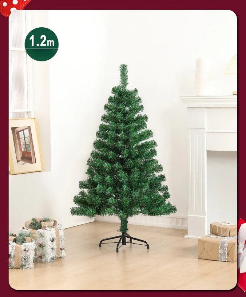 Large Encrypted Green PVC Christmas Tree