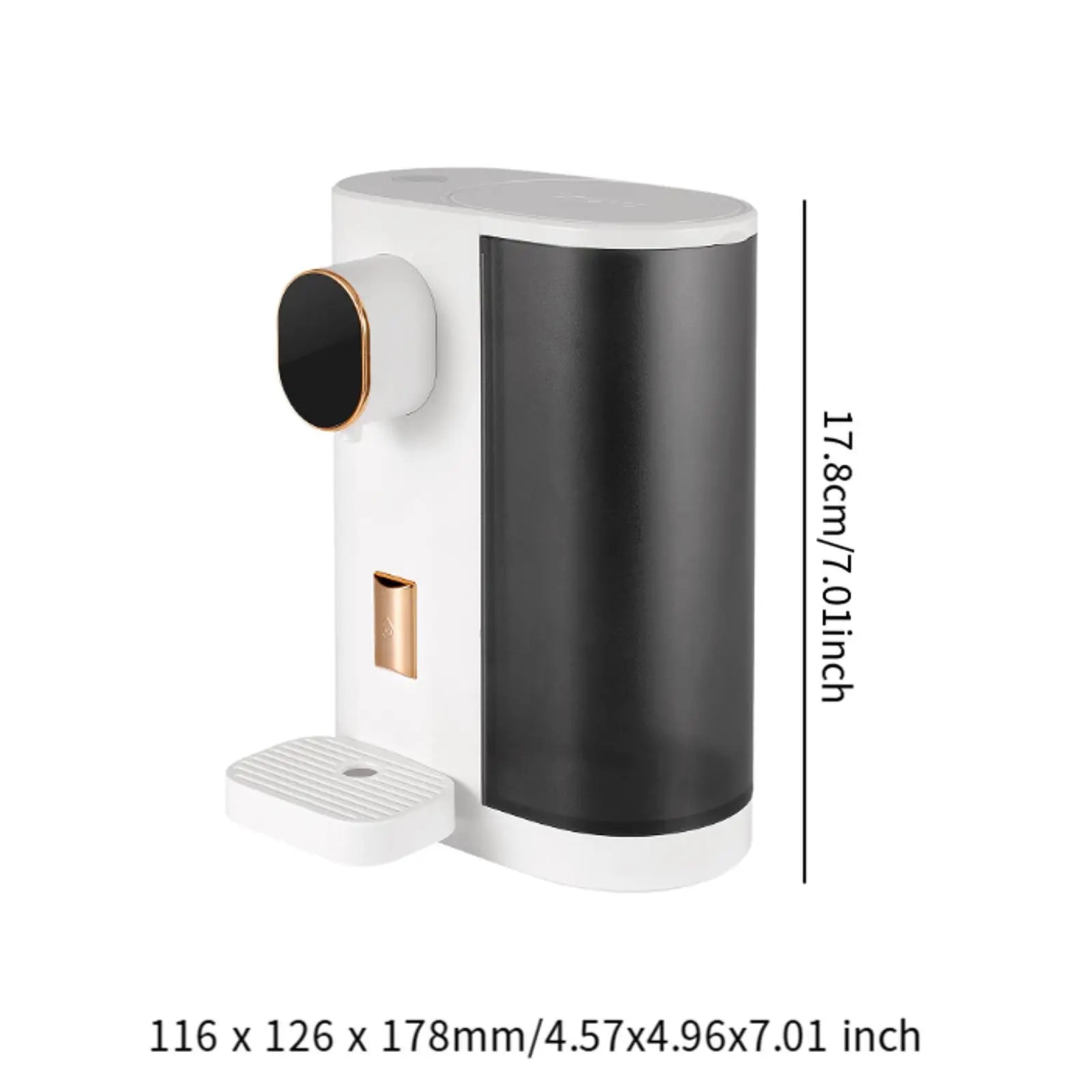 Dispensador automático de elixir bucal para casa de banho, montado na parede, para uso doméstico, infantil e em hotelaria.