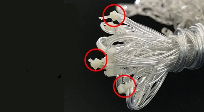 2025 LED Icicle Street Garland (4m × 0.6m)