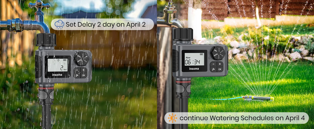 Insoma Smart Irrigation Water Timer (IPX7)