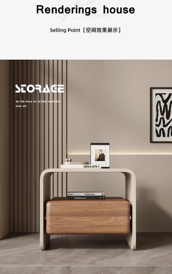 Aesthetic Luxury Bedside Table