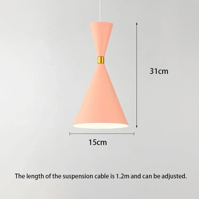Nordic Modern Macaron Pendant Light