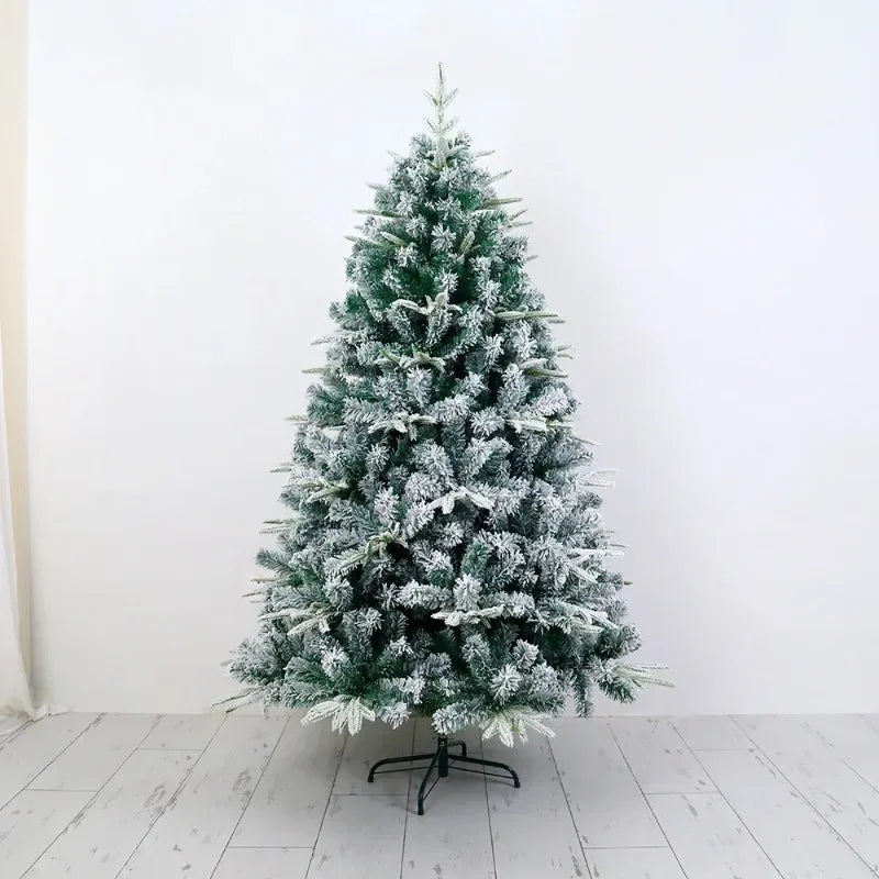 Snow-Sprayed PE&PVC Artificial Christmas Tree