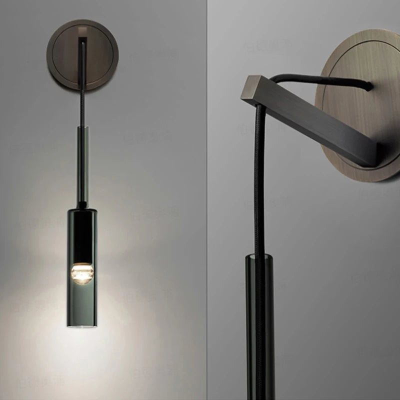 Modern Smoky Grey Glass Pendant Light