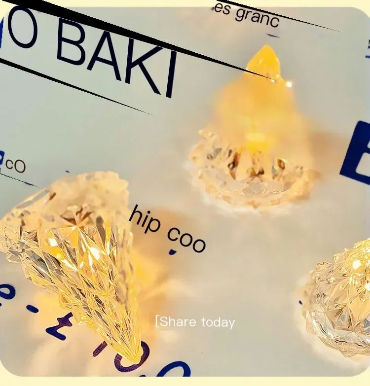 Cute Battery-Powered Christmas Lamp