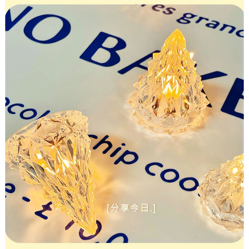 Cute Battery-Powered Christmas Lamp