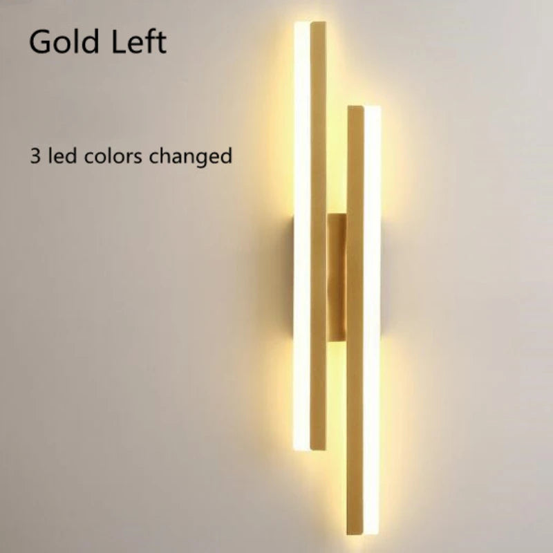 Nordic Gold LED Wall Sconce