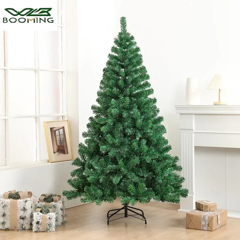 Large Encrypted Green PVC Christmas Tree