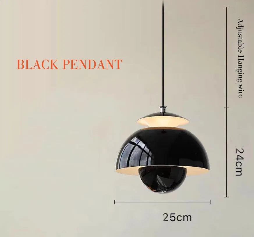Nordic Modern Semicircle Pendant Light