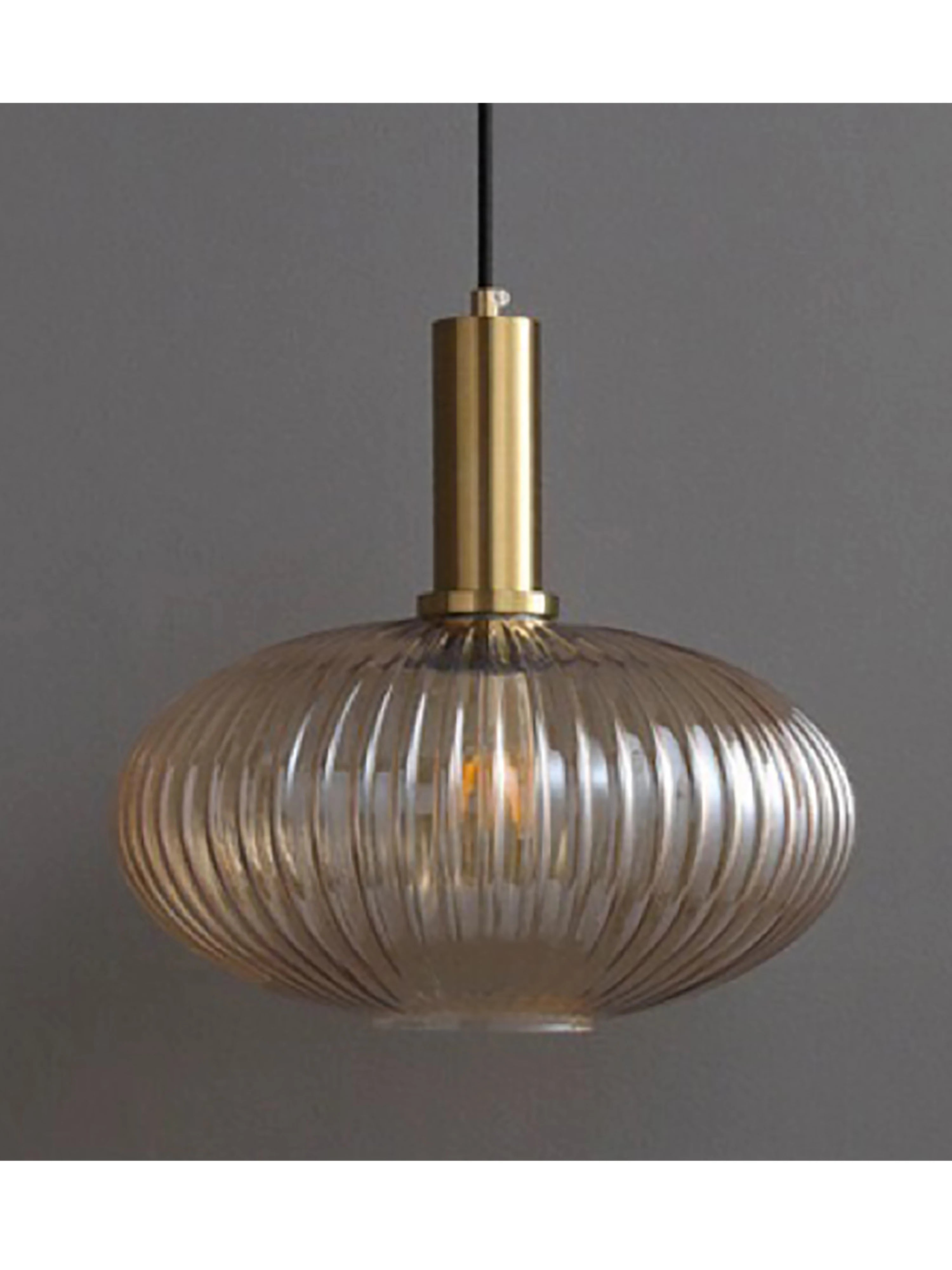 Nordic Single-Head Glass Pendant Light
