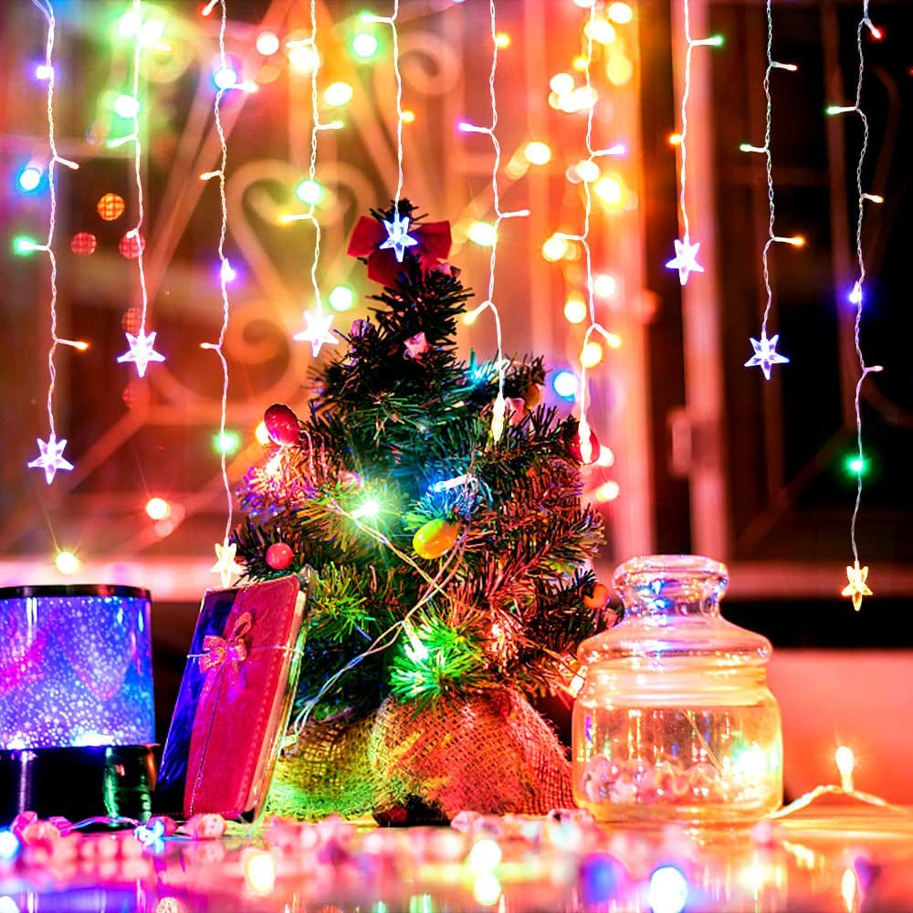 20m Outdoor Waterproof Icicle LED Garland