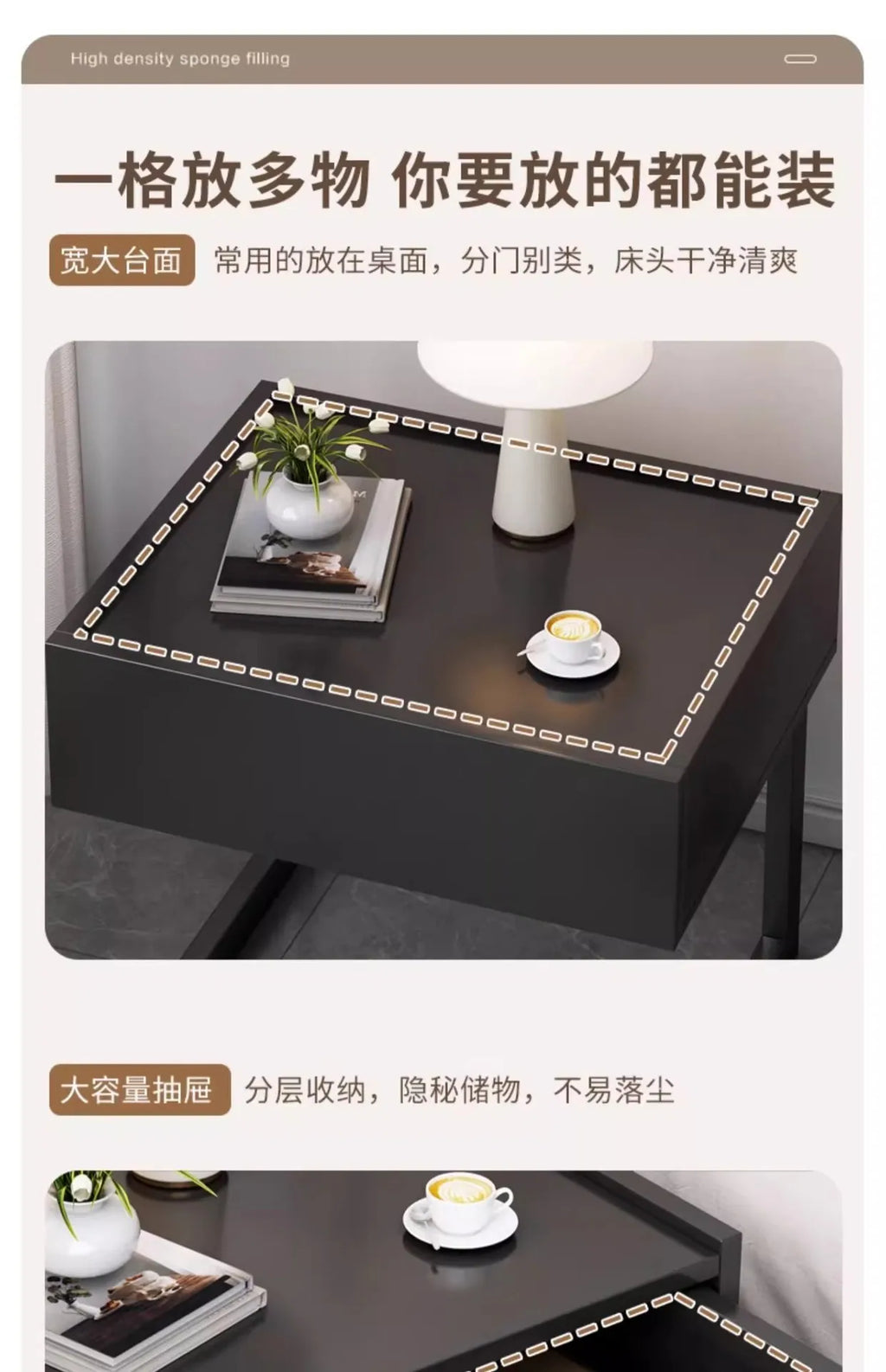 Luxury Nordic Modern Nightstand