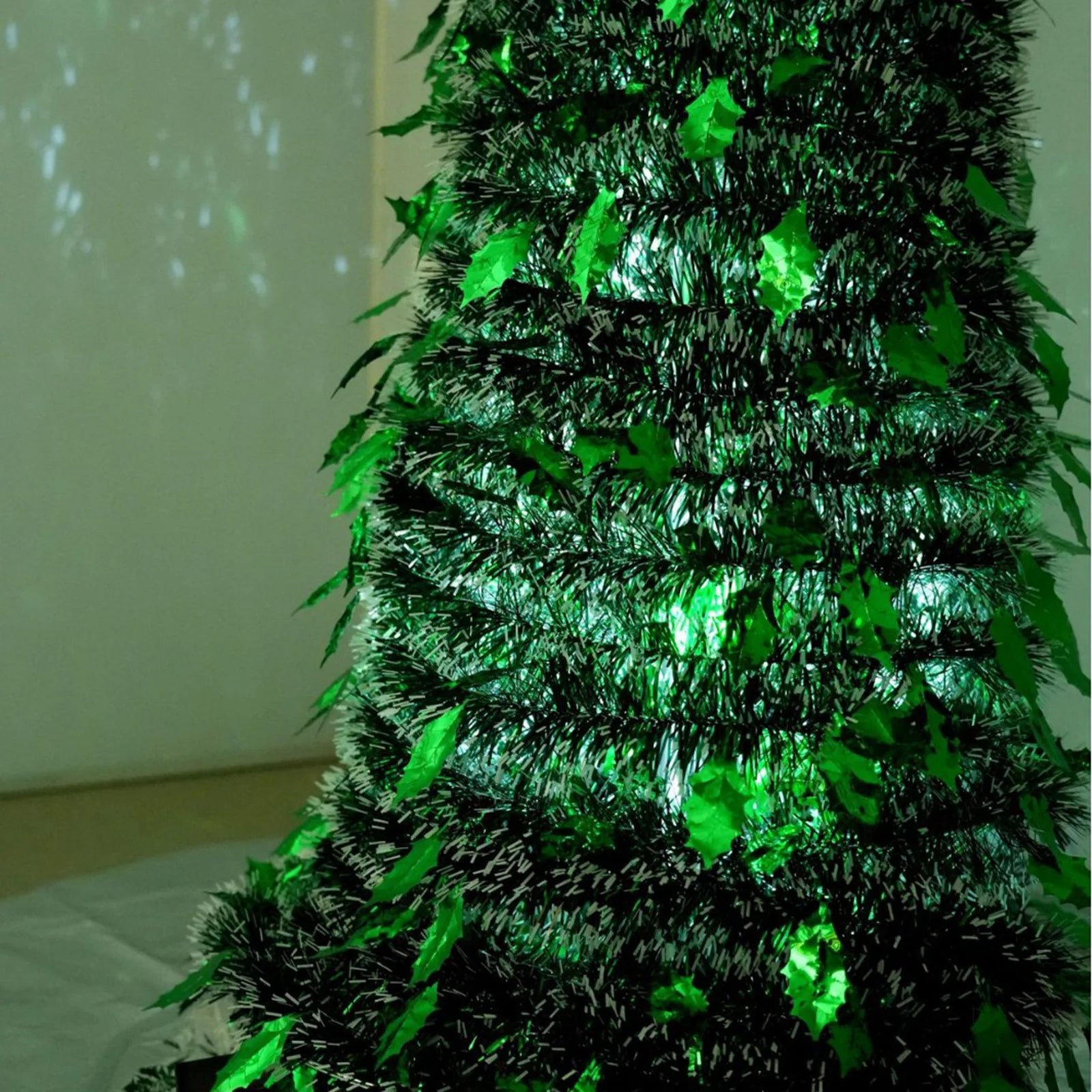 2025 Foldable Green Christmas Spiral Tree