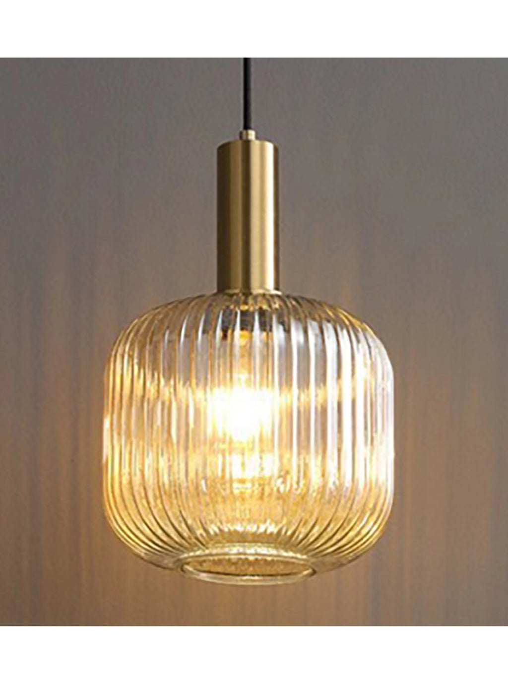 Nordic Single-Head Glass Pendant Light