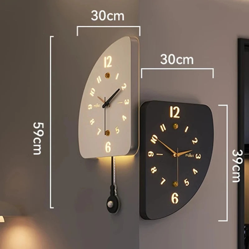 Nordic Minimalist Luxury Wall Clock