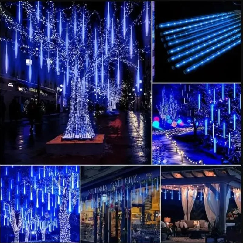 LED Meteor Shower Christmas Lights (8 Tubes)