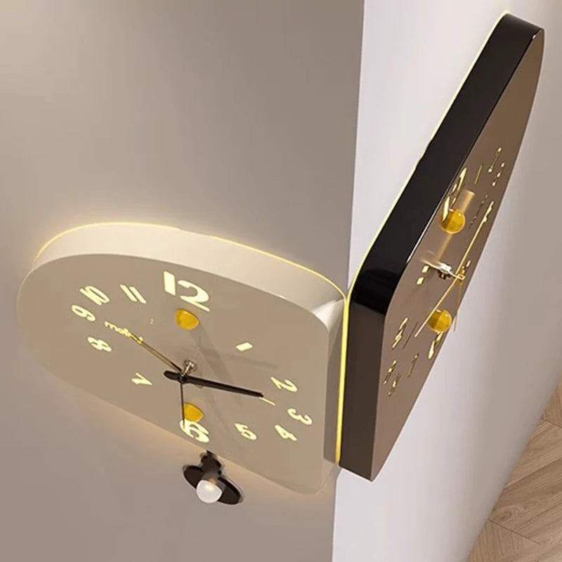 Nordic Minimalist Luxury Wall Clock