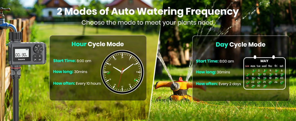 Insoma Smart Irrigation Water Timer (IPX7)