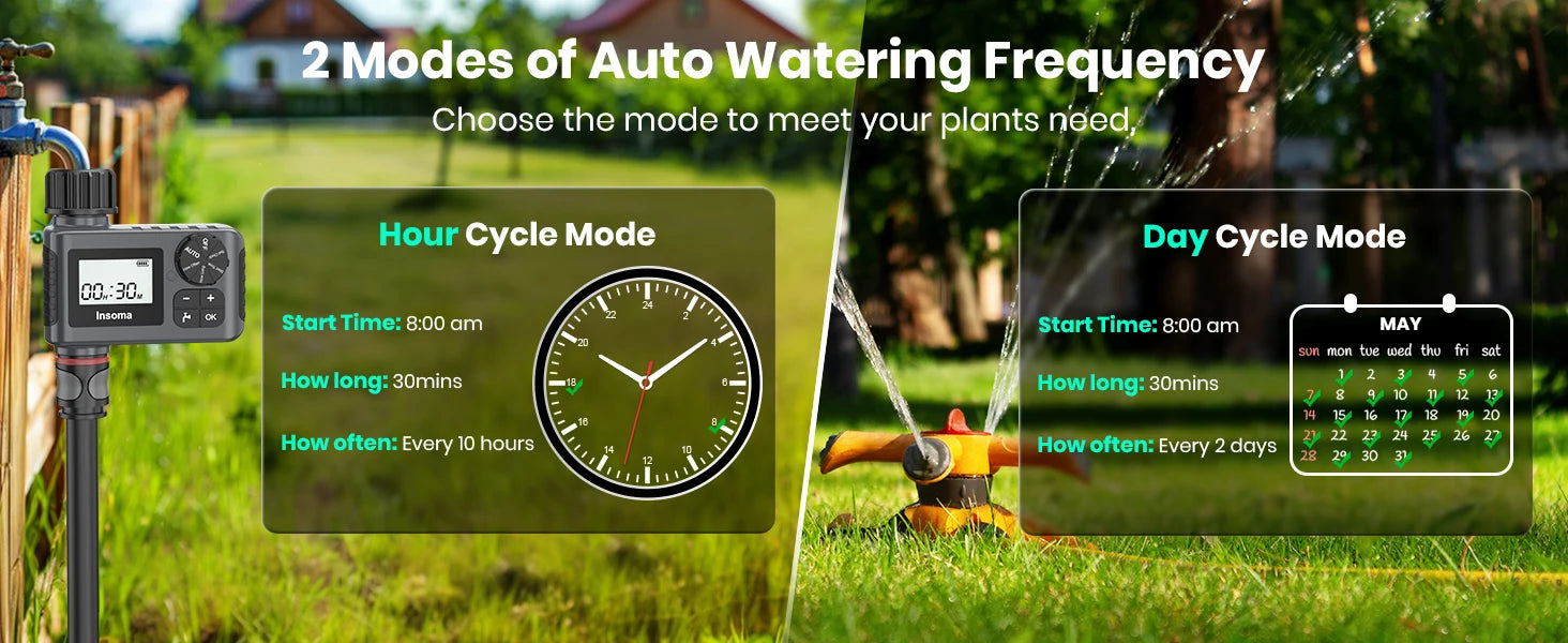 Insoma Smart Irrigation Water Timer (IPX7)