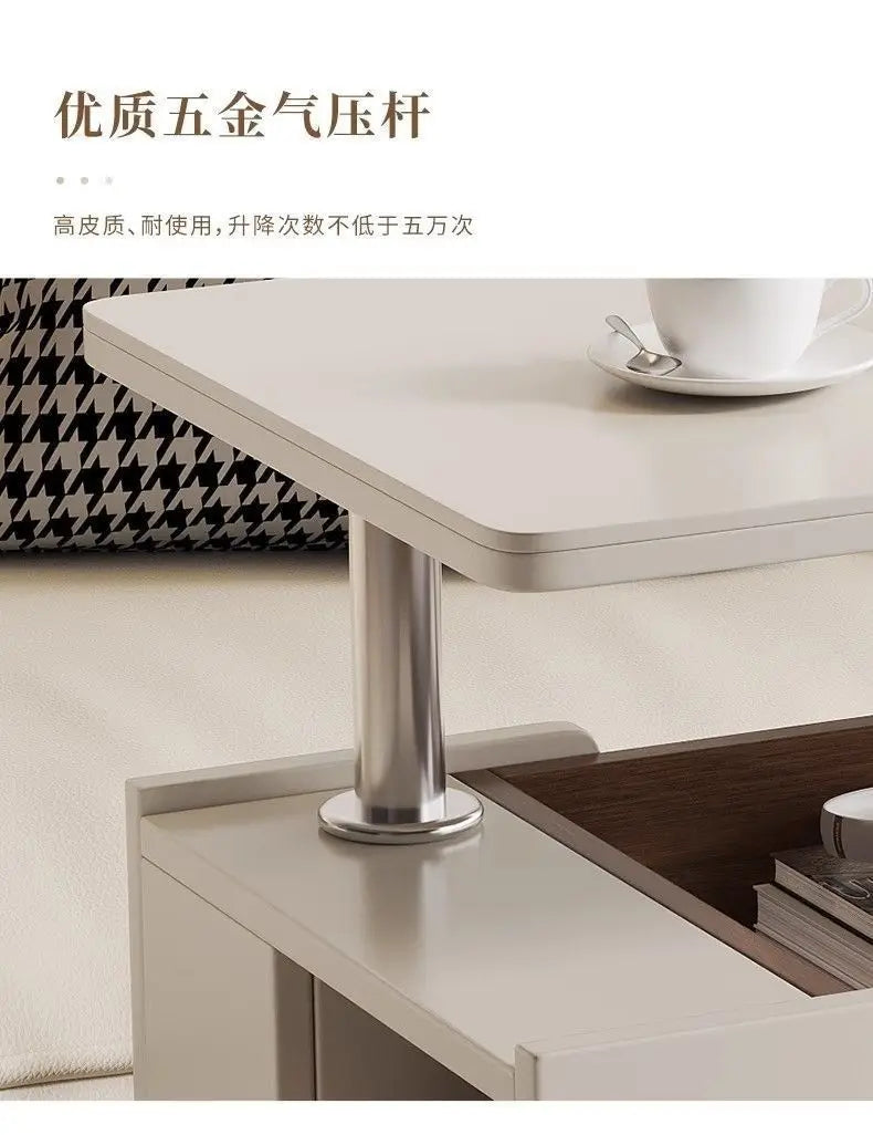 Luxury Solid Wood Slate Side Cabinet