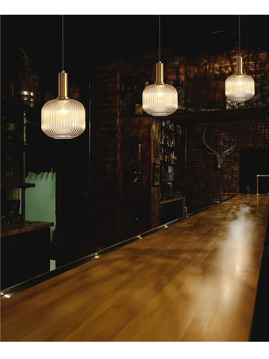 Nordic Single-Head Glass Pendant Light