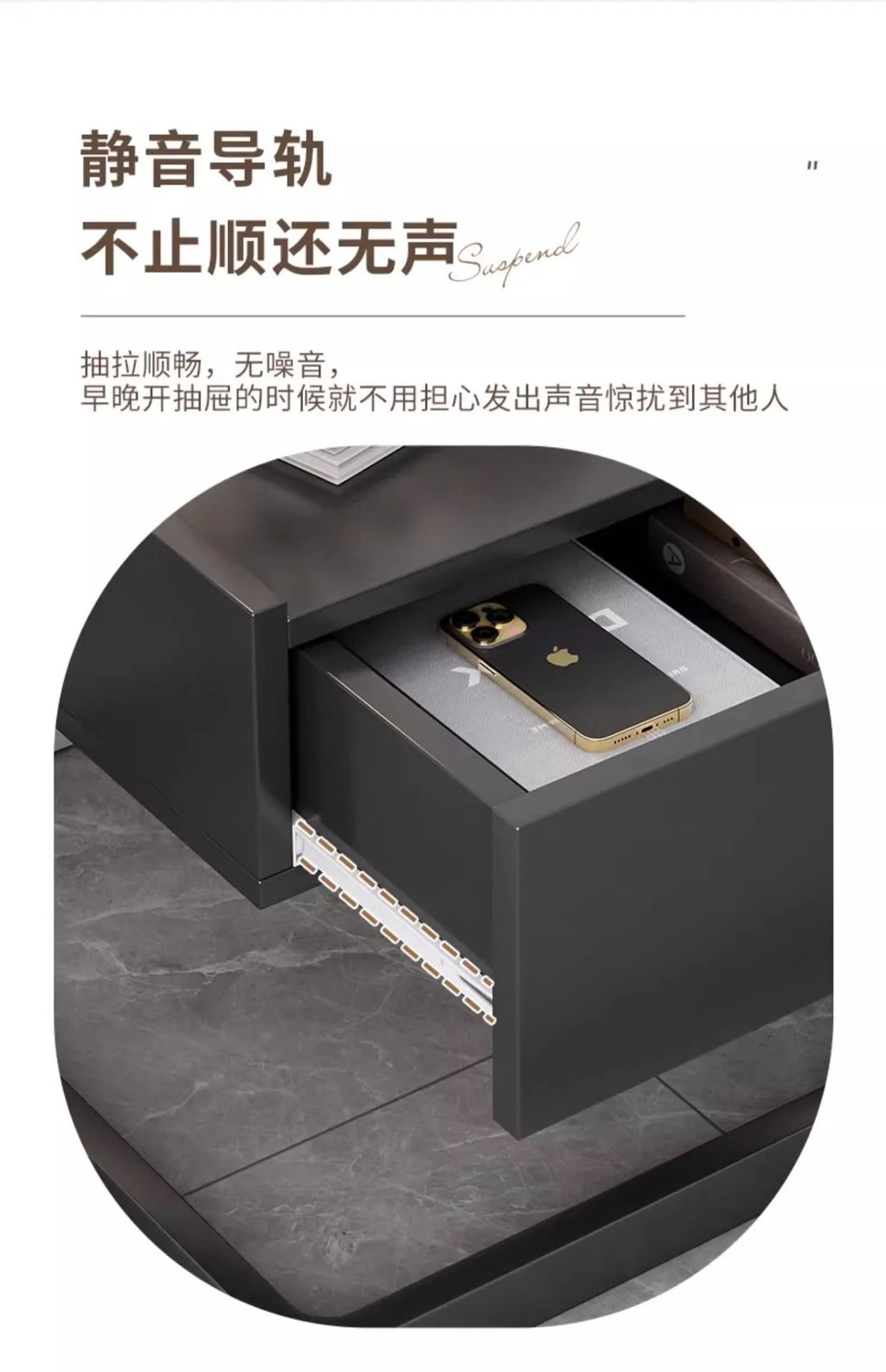 Luxury Nordic Modern Nightstand