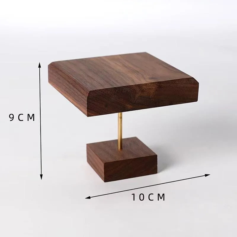 Walnut Jewelry Display Stand