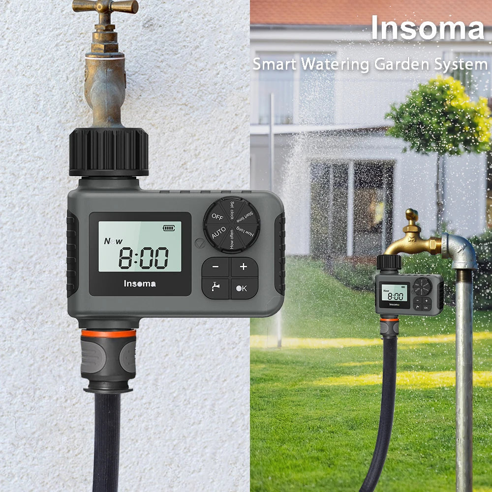 Insoma Smart Irrigation Water Timer (IPX7)