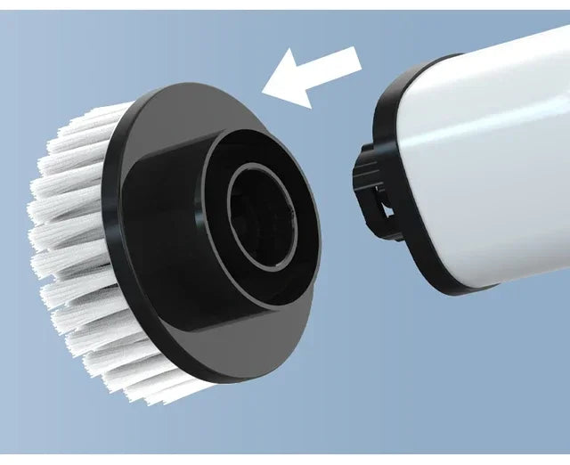 Escova de limpeza elétrica multifuncional sem fios para uso doméstico, utensílios de cozinha, escovas de cabelo, vassoura de casa de banho, esfregonas para sanitas.