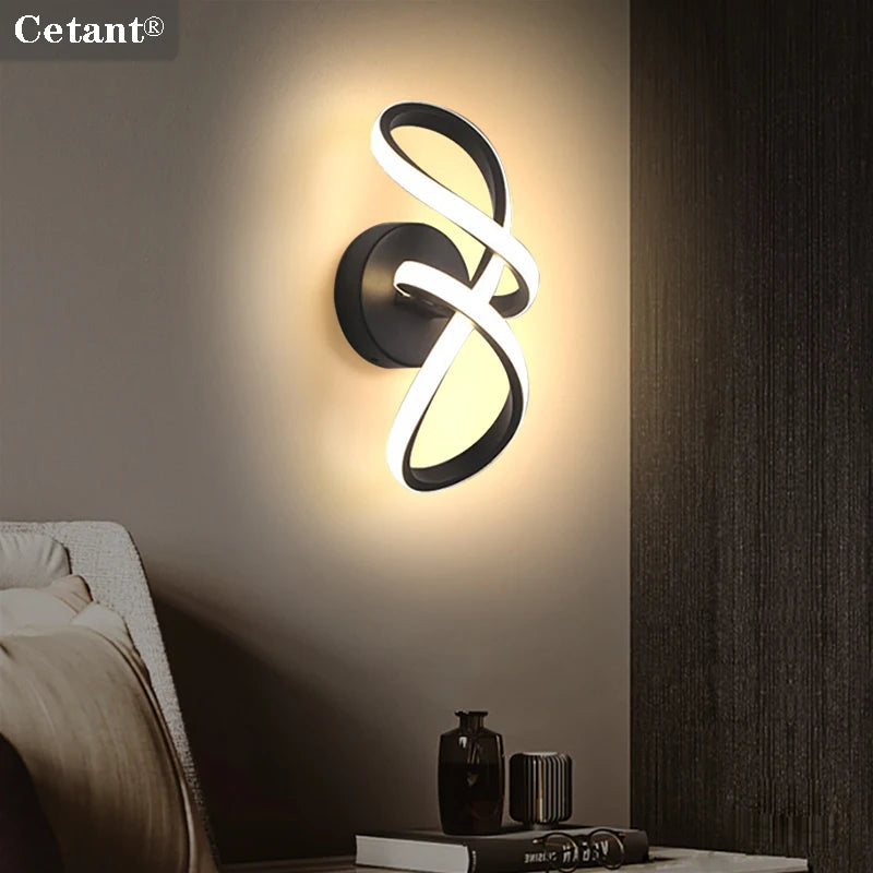 Nordic Gold Modern LED Wall Sconce