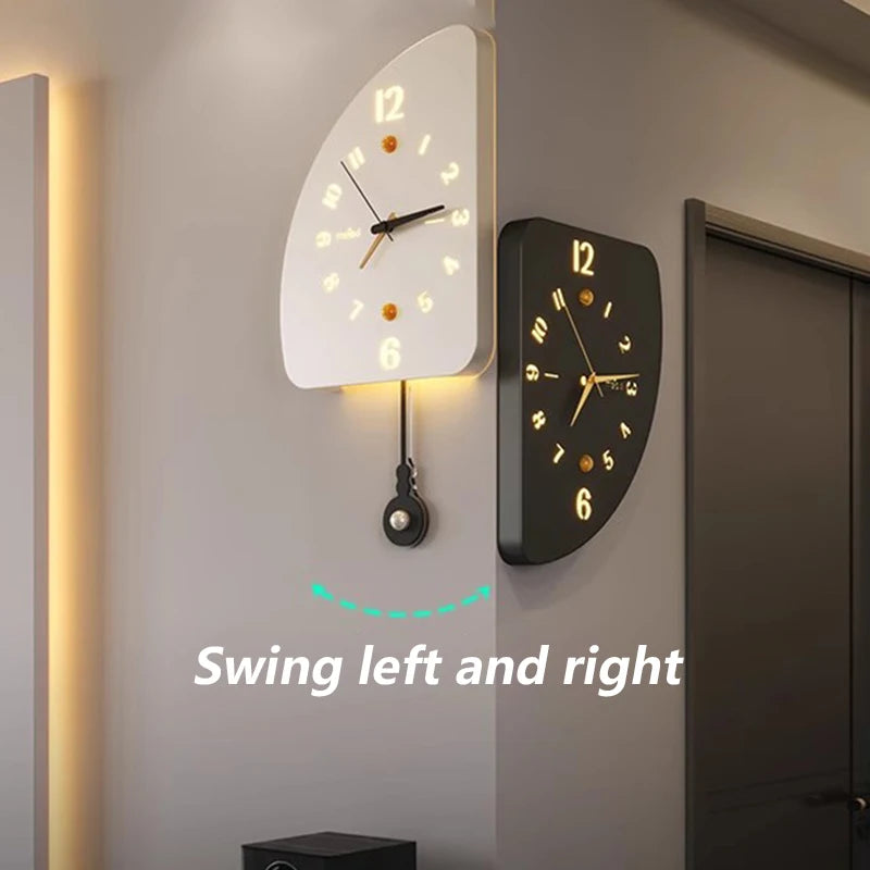 Nordic Minimalist Luxury Wall Clock