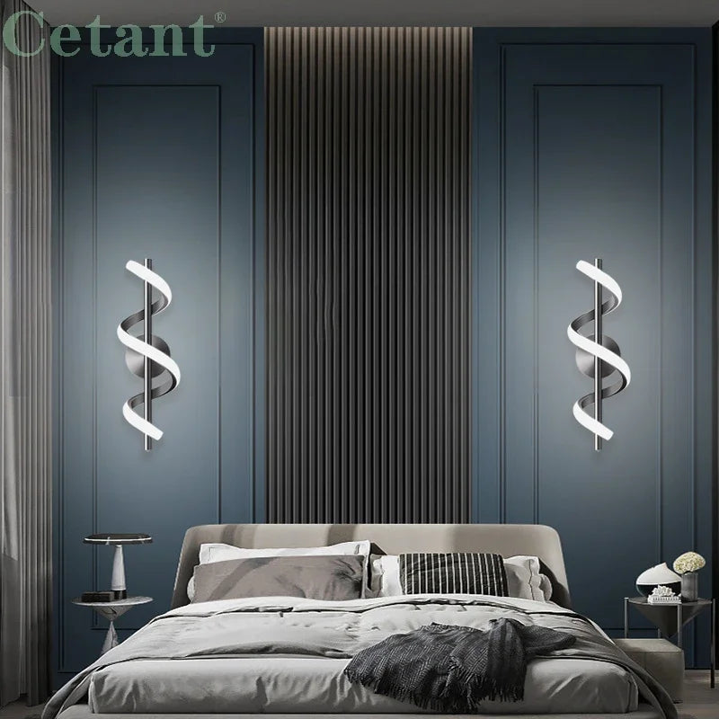 Nordic Gold Modern LED Wall Sconce