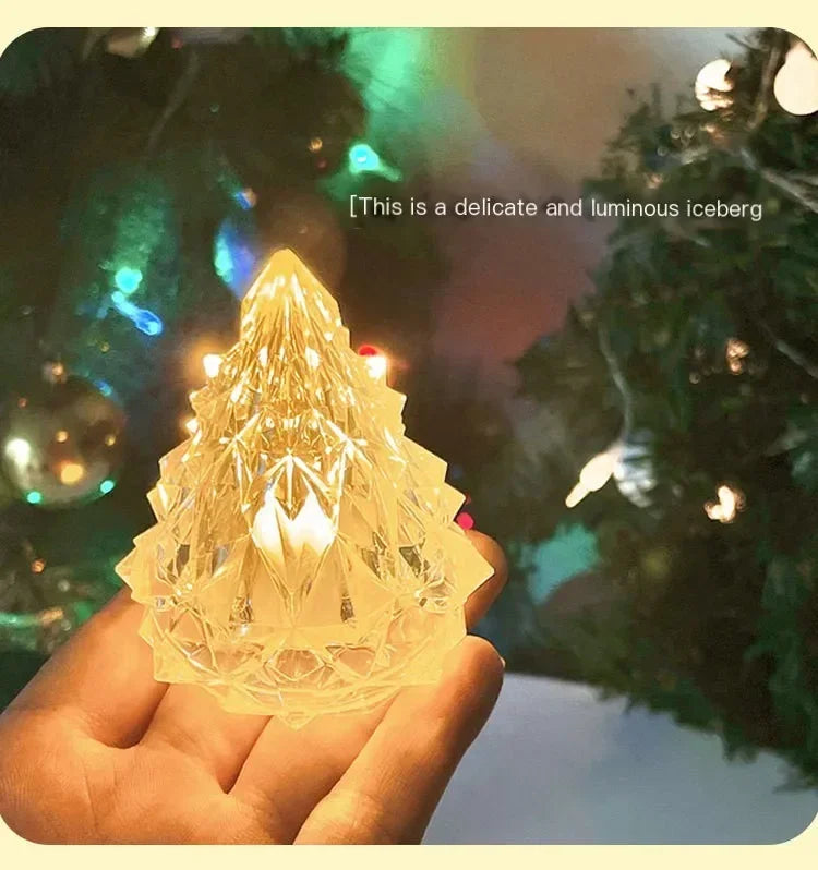 Cute Battery-Powered Christmas Lamp