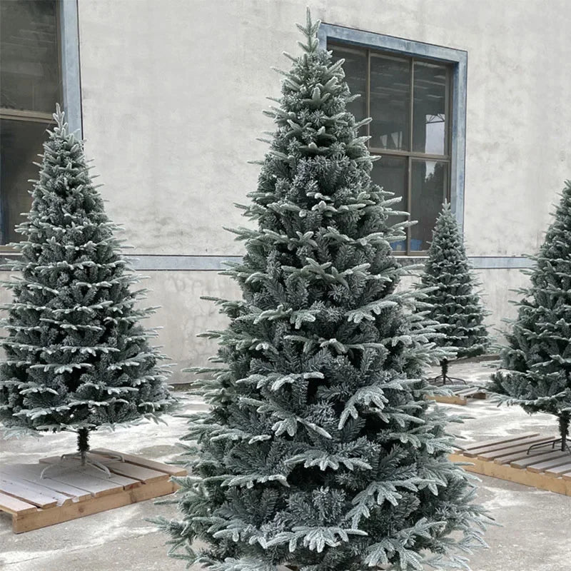 Encrypted PE & PVC Snowflake Christmas Tree