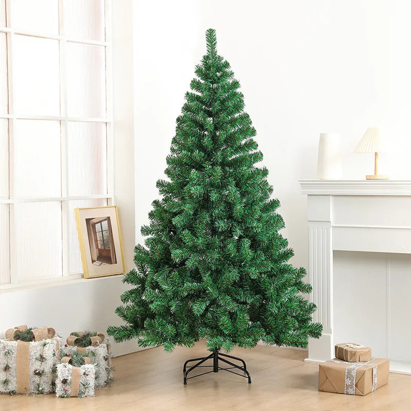 Large Encrypted Green PVC Christmas Tree